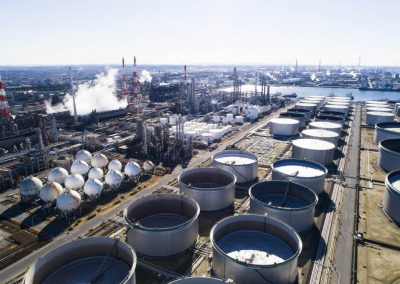 Drone Survey of Petrochemical Plant